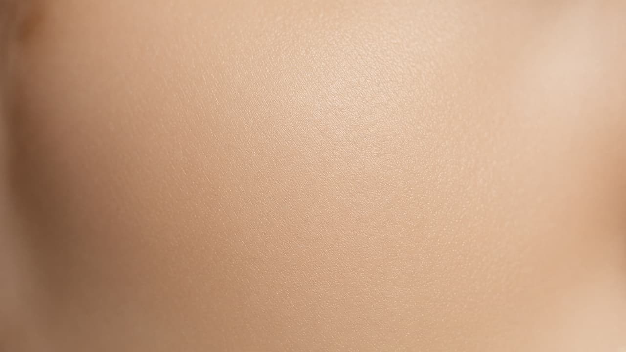 Close view of skin texture